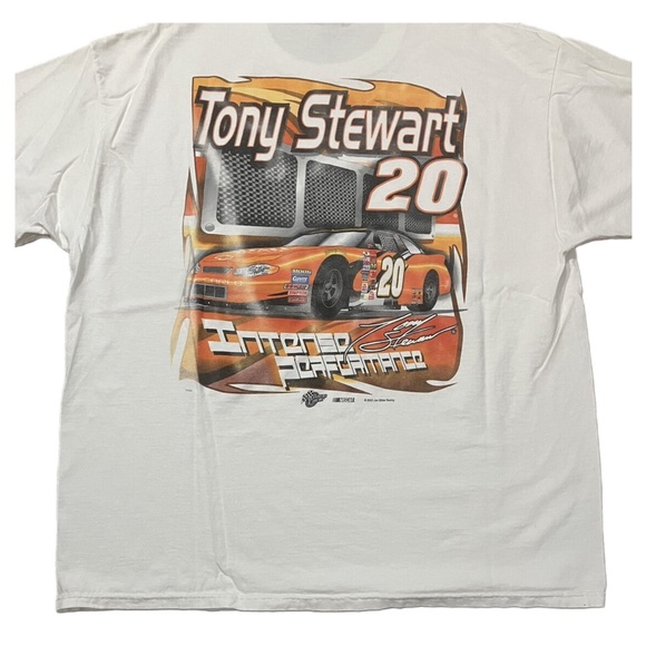white vintage Tony Stewart Nascar 2003 | graphic tee - Picture 5 of 5